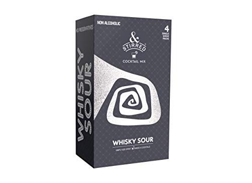 &Stirred Cocktail Mix - Whisky Sour, Cocktail Mixer for Whisky, Pack of 2