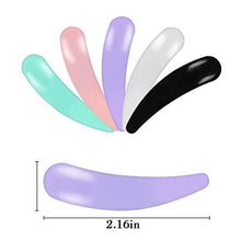 Load image into Gallery viewer, 100 Pcs MINI Makeup Spatulas, Reusable Cream Tip Spatulas Frosted Cosmetic Spatulas Scoops by Accmor
