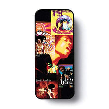 Load image into Gallery viewer, Dunlop JHPT08H Jimi Hendrix Frontline Pick Tin, Assorted, Heavy, 6 Picks/Tin
