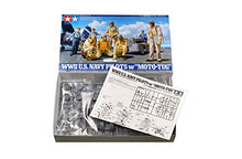 Load image into Gallery viewer, Tamiya Models World War II US Navy Pilots with Moto-Tug
